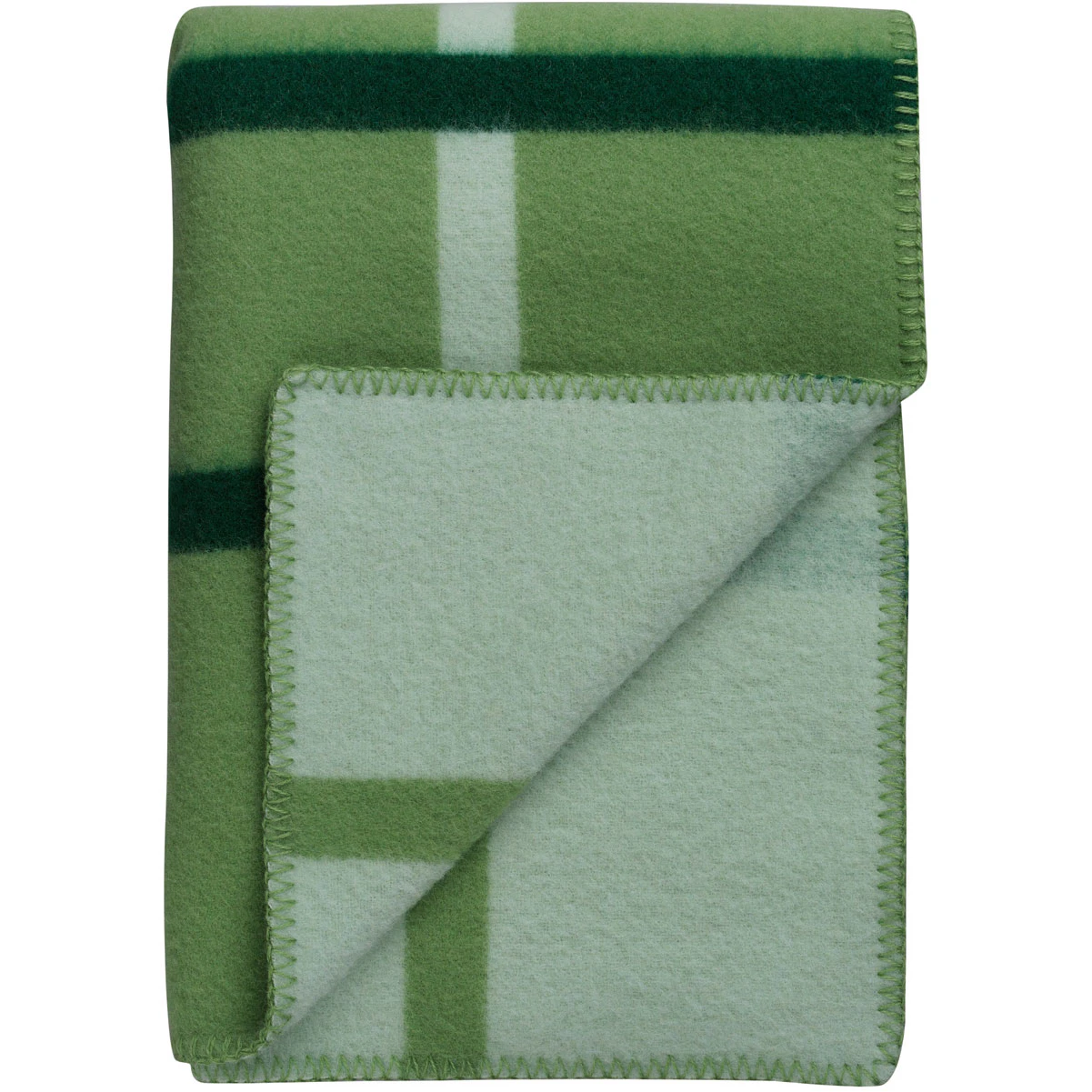 Røros Tweed Knut Pläd 135x200 Cm - Plädar & Filtar Norsk Lammull Field Green