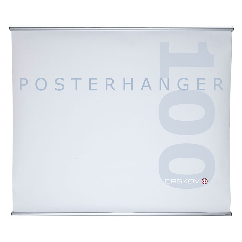 Posterhängare 100cm, Aluminium