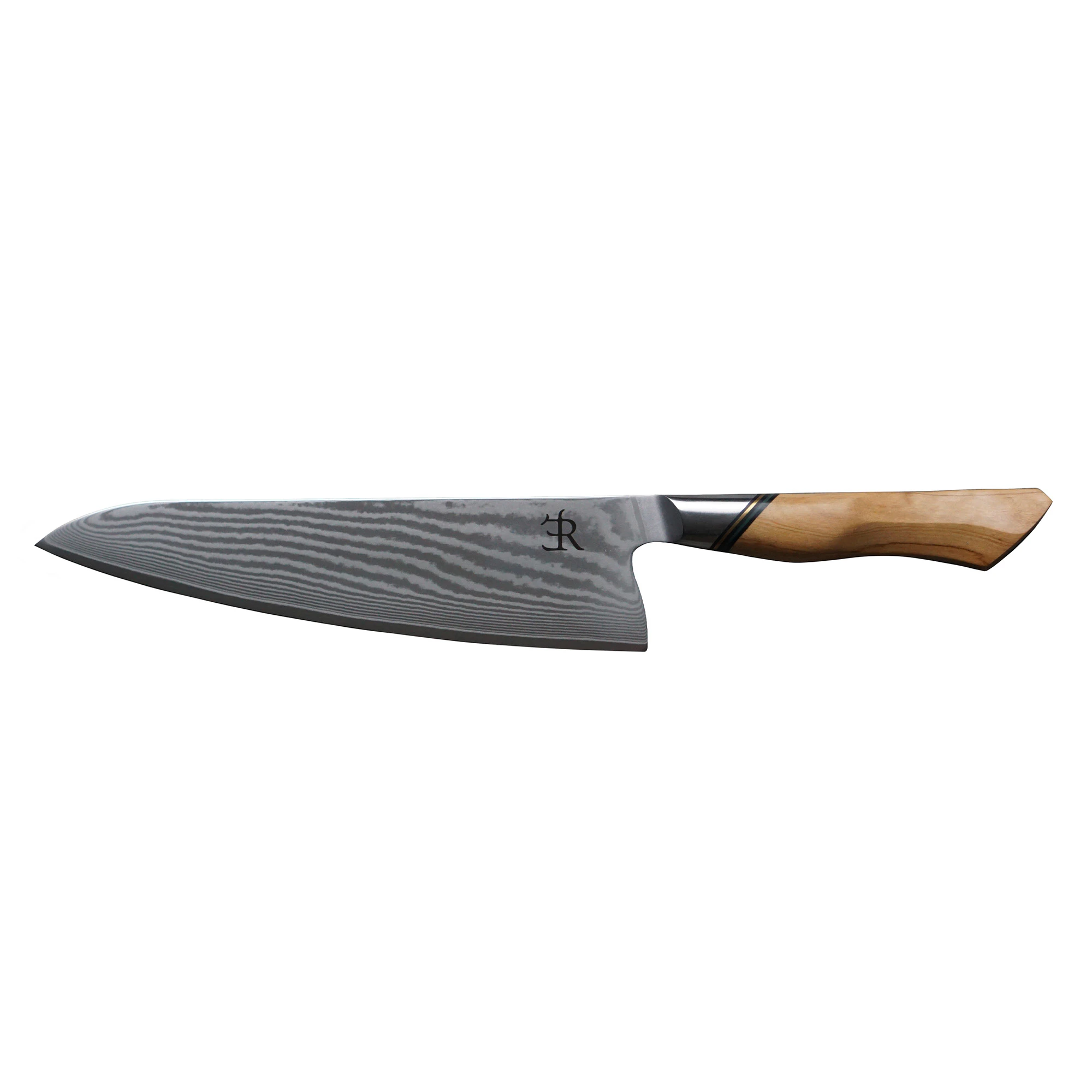 Ryda Knives A-73 Kockkniv 21 Cm - Kockknivar St650 Powdersteel Brun