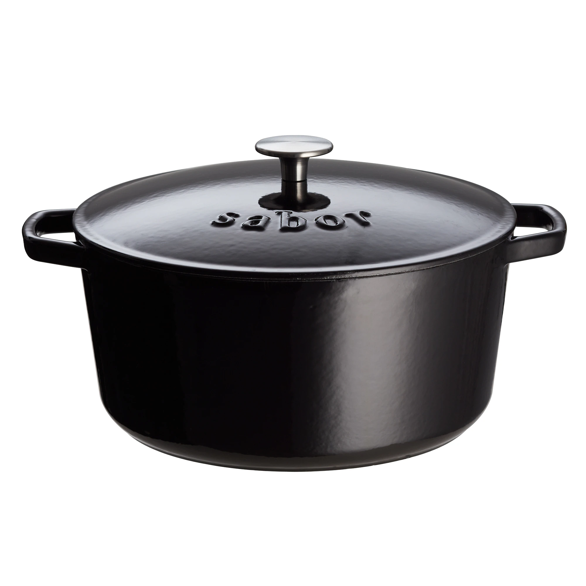 Sabor Classic sgryta 4,4 L - Grytor Gjutjärn Svart