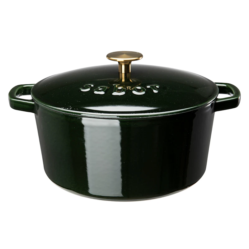 Classic Gjutjärnsgryta 4,4 L, Shiny Green