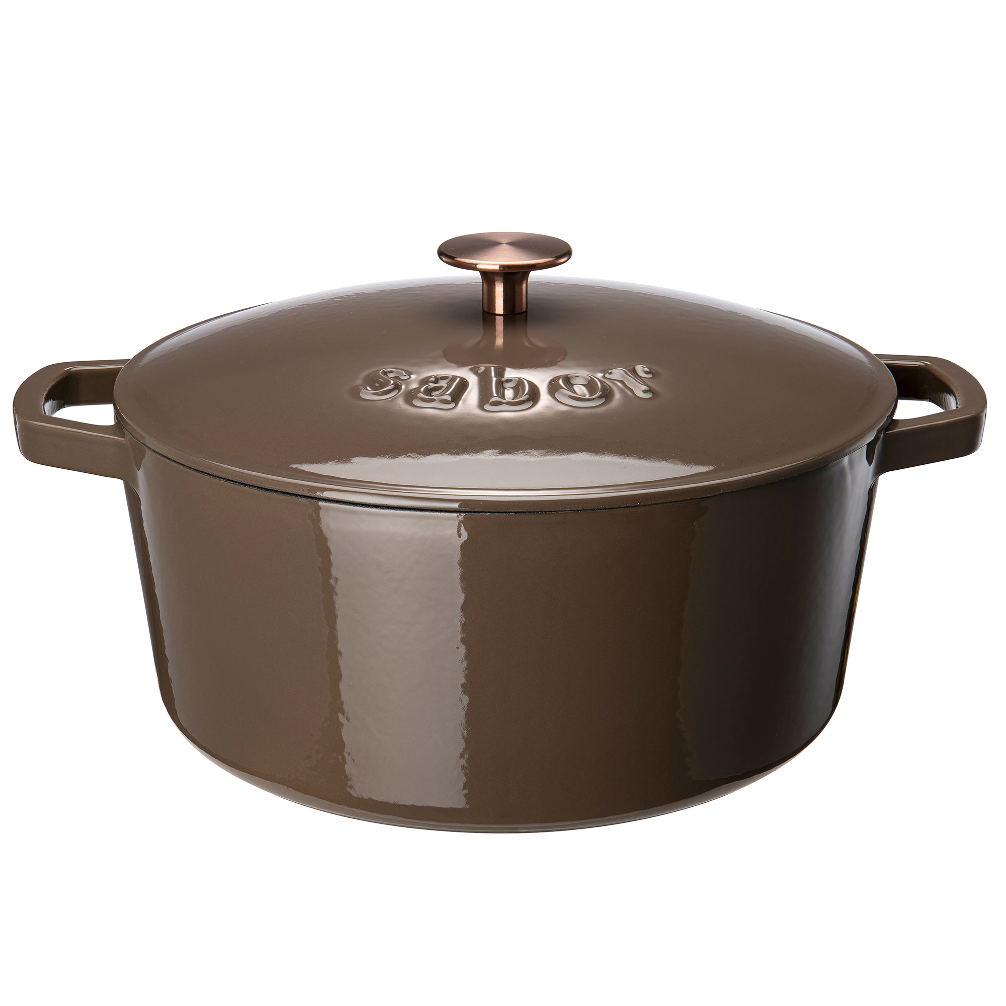 Sabor Classic sgryta 6,7 L Maghogany - Grytor Gjutjärn Mahogany