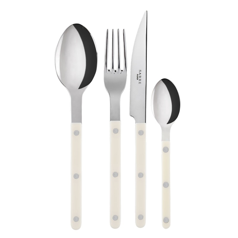 Bistrot Bestickset 24 Delar, Ivory