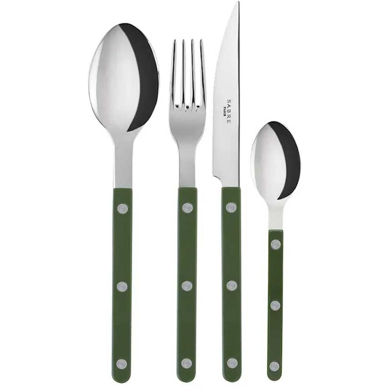 Bistrot Bestickset 4 Delar, Grön