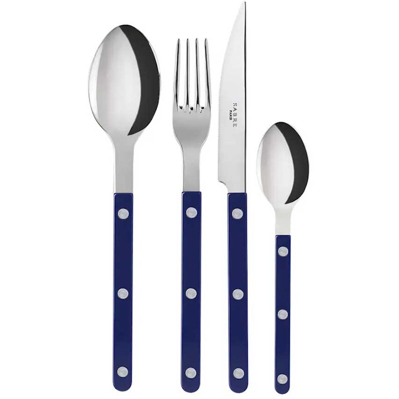 Bistrot Bestickset 4 Delar, Marinblå