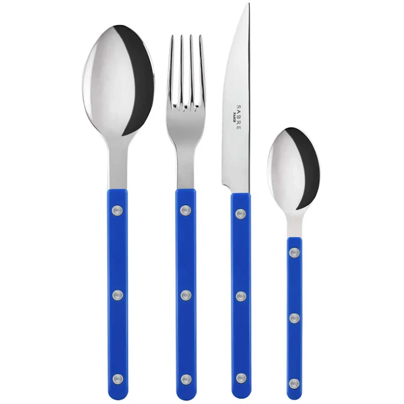 Bistrot Bestickset 4 Delar, Lapis Blue