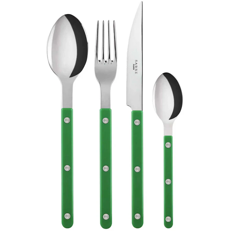 Bistrot Bestickset 4 Delar, Garden Green