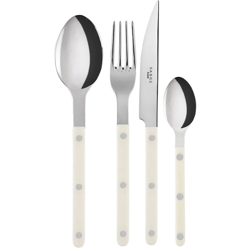 Bistrot Bestickset 4 Delar, Ivory