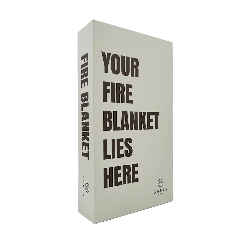 Brandfilt 120x120 cm, Vit