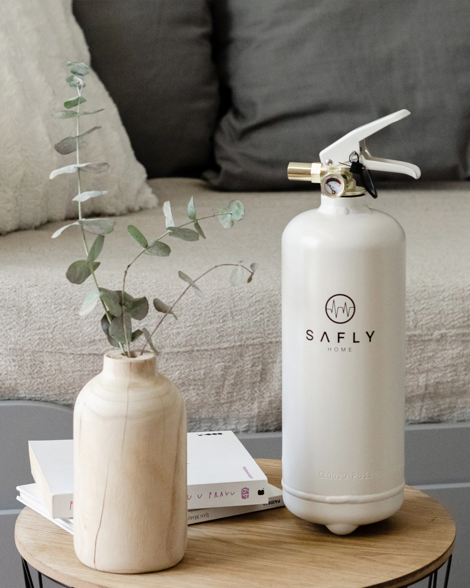 Safly Brandsläckare, vit från Safly, bild 4