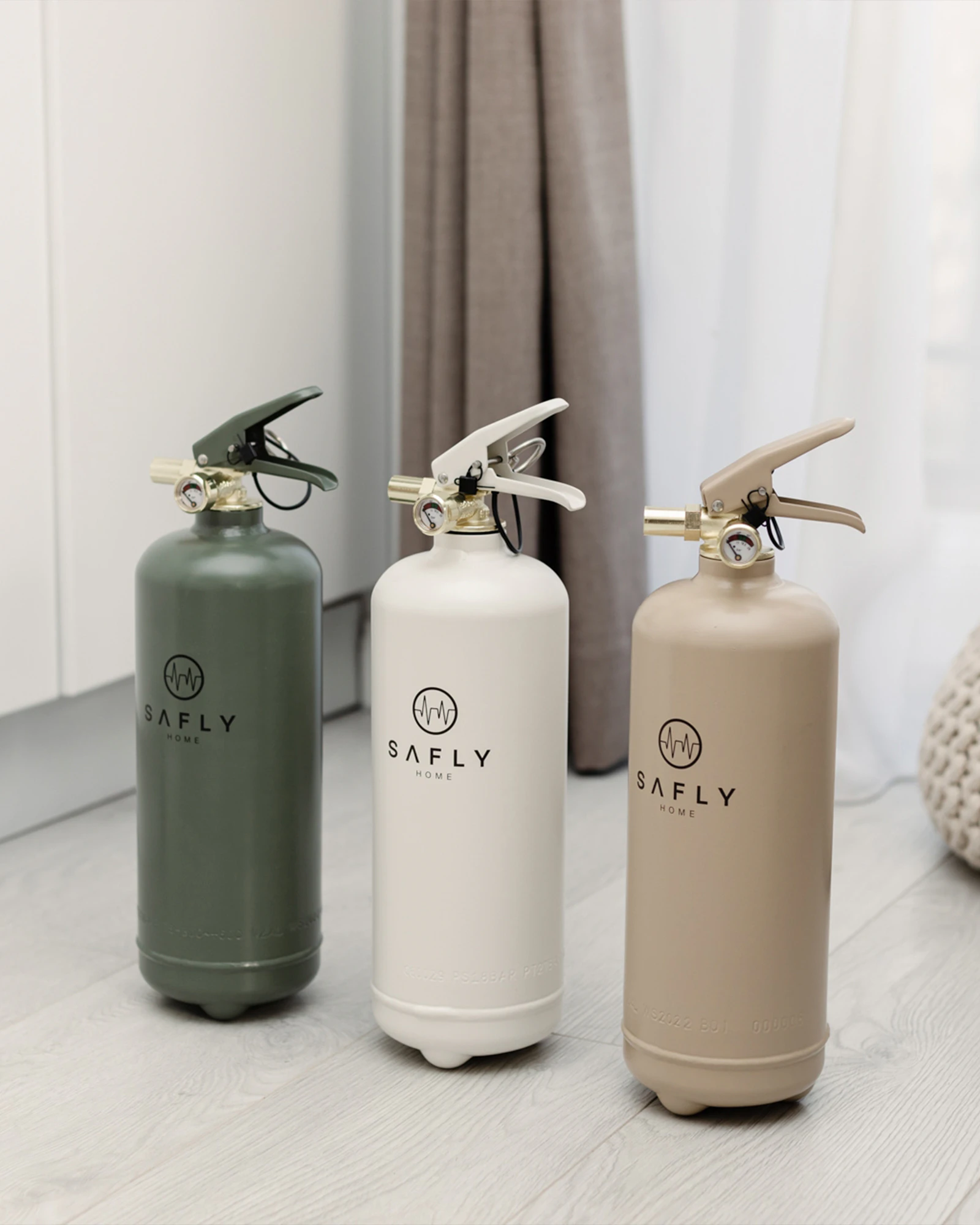 Safly Brandsläckare, vit från Safly, bild 2