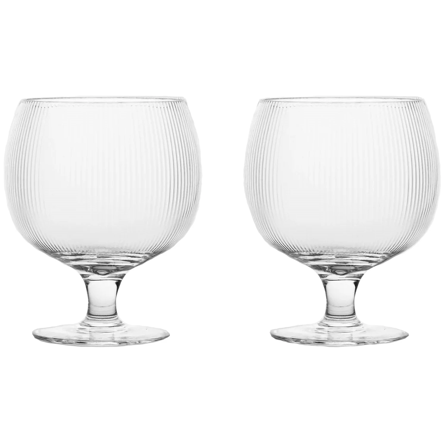 Sagaform Blanka Vinglas R&auml;fflad 35 Cl 2-pack - Vinglas Kristallglas Klar