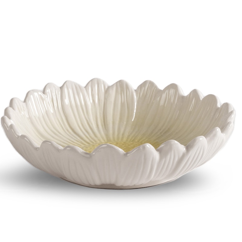 Dagny Serveringsskål 20 cm, Vit
