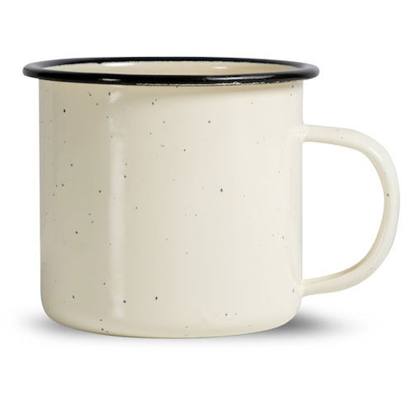 Doris Mugg Emalj 38  cl, Beige