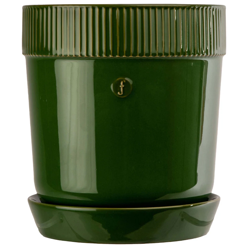 Elise Kruka 13 cm, Grön