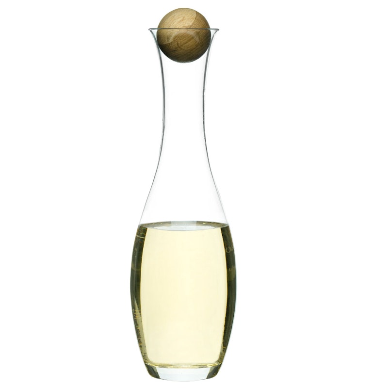 Oval Oak, Vin/Vattenkaraff Med Ekkork, 1 L