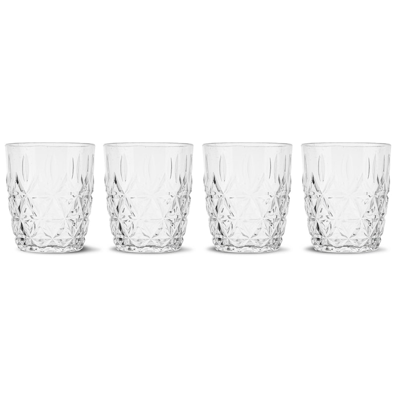Picnic Juni Vattenglas 4-pack, Klar