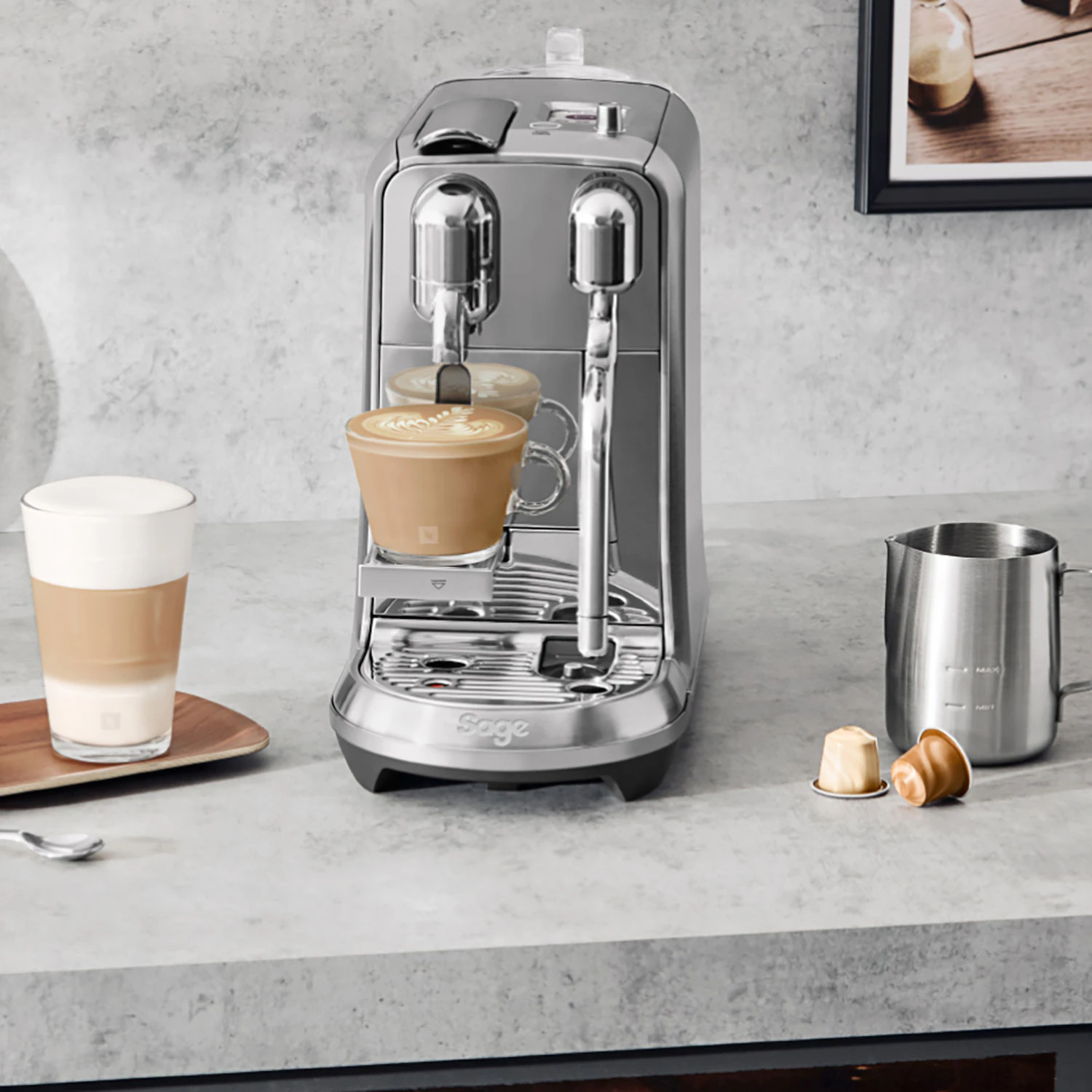 Sage Creatista Plus Kaffemaskin, rostfritt stål från Sage, bild 3