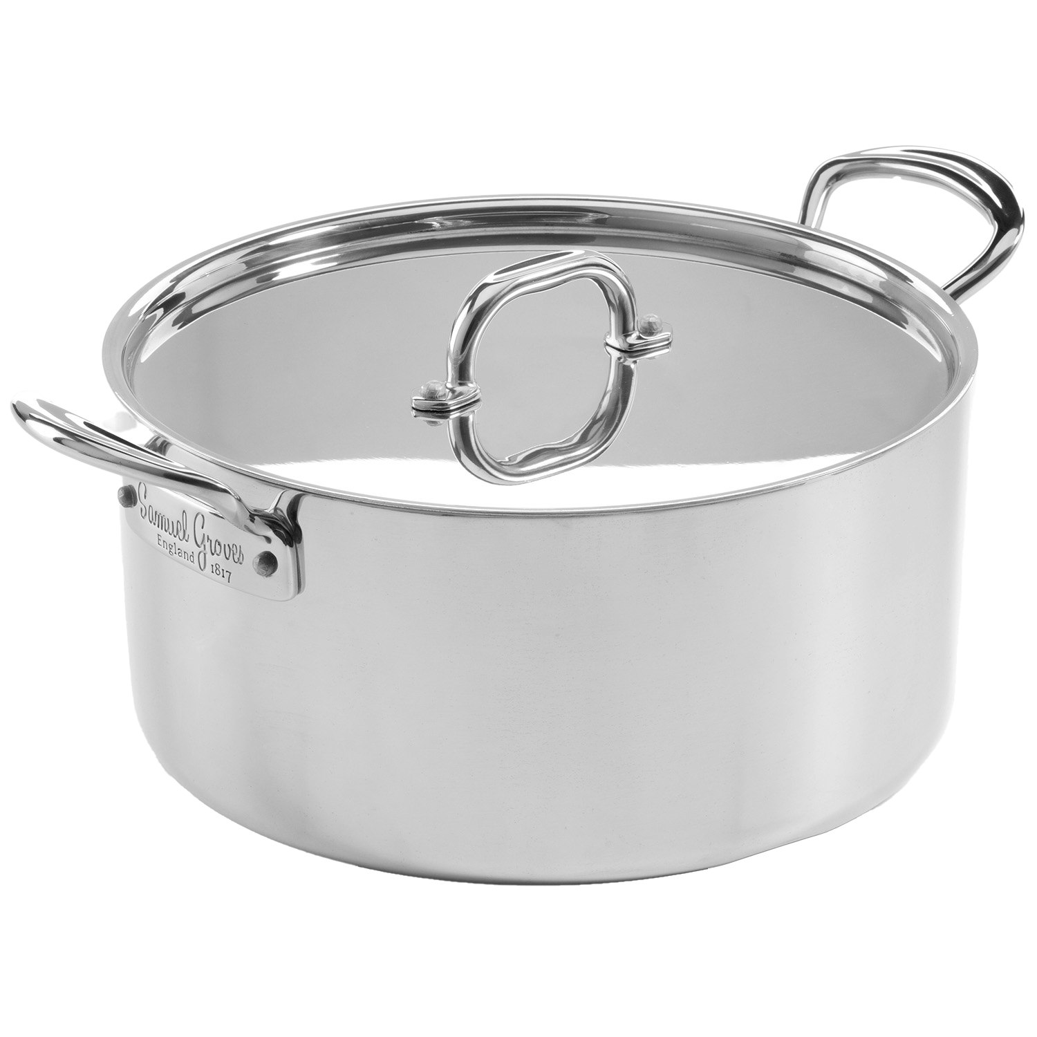 Samuel Groves Gryta Med Lock 2 L - Grytor Rostfritt St&aring;l