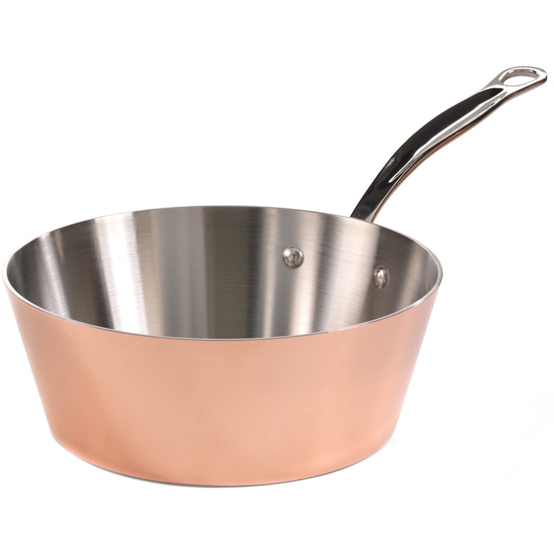Kastrull Utsvängd Koppar, 2 L