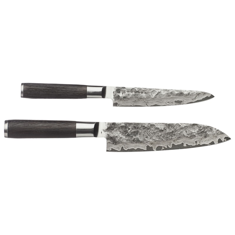 Kuro Knivset Santoku & Petty Skalkniv