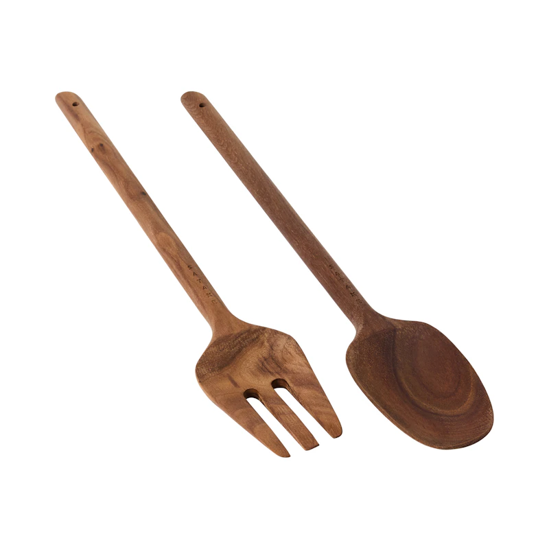 Köksredskap 33,5 cm 2-pack, Valnöt
