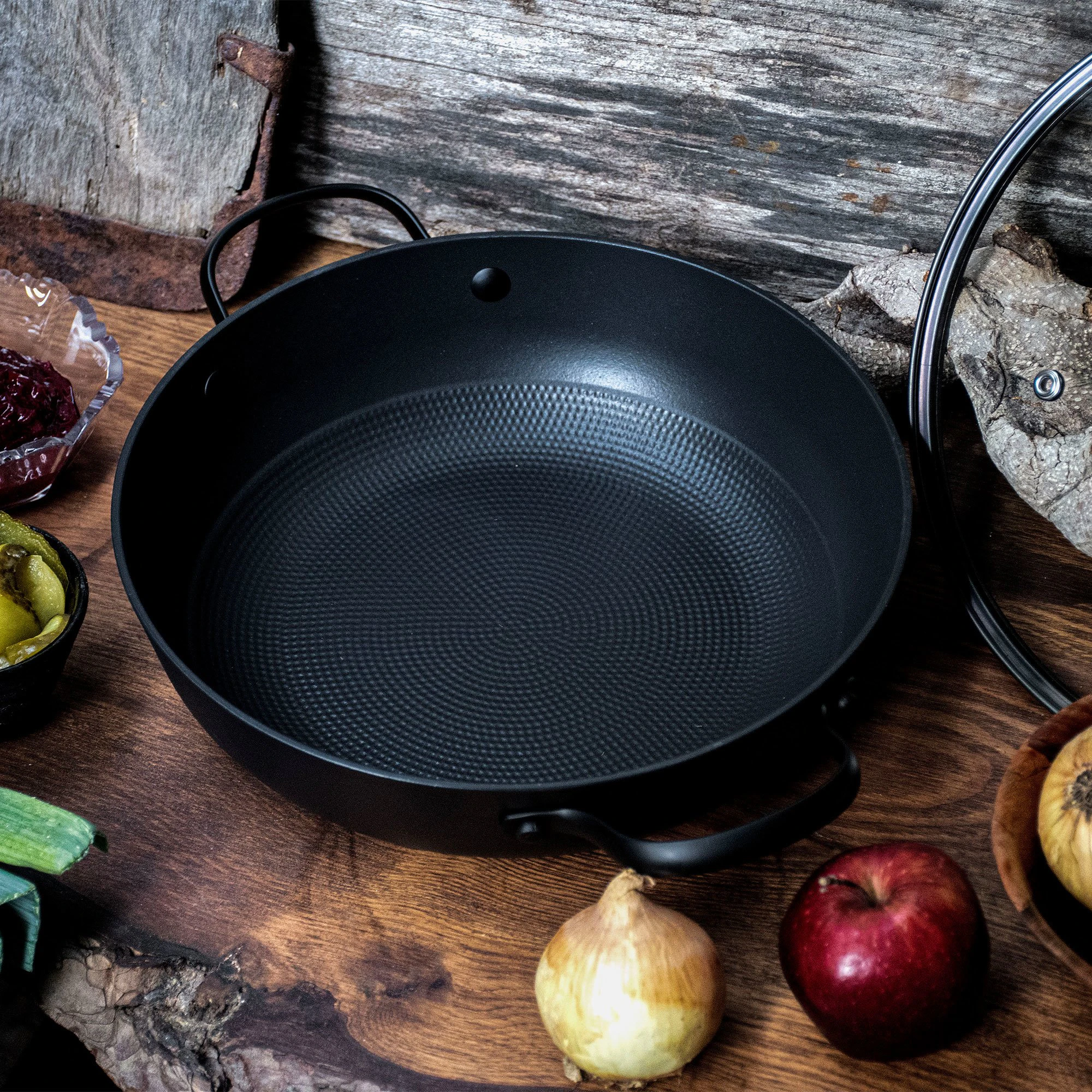 Satake Traktörpanna Lättviktig Med Non-stick Beläggning, svart från Satake, bild 4