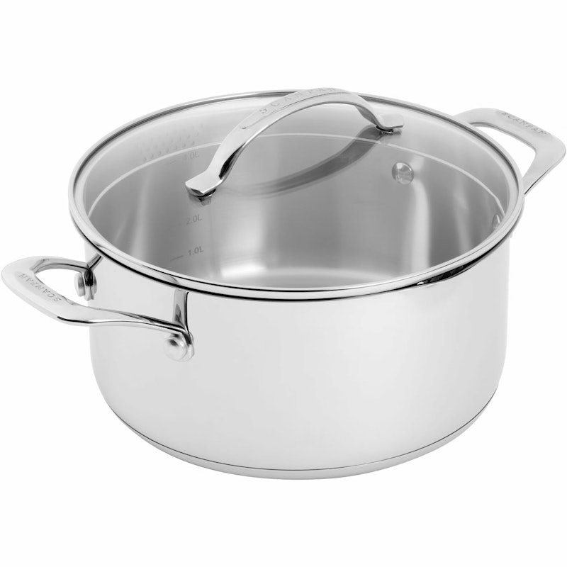 Gryta med lock 4,8 l