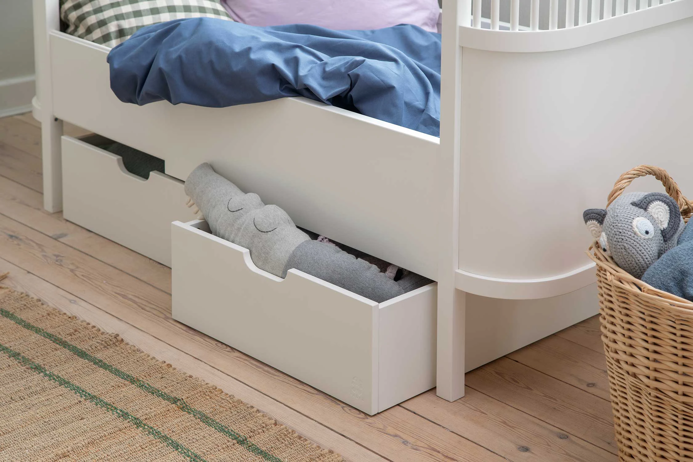 Sebra Barnsäng Baby & Jr, classic white från Sebra, bild 5