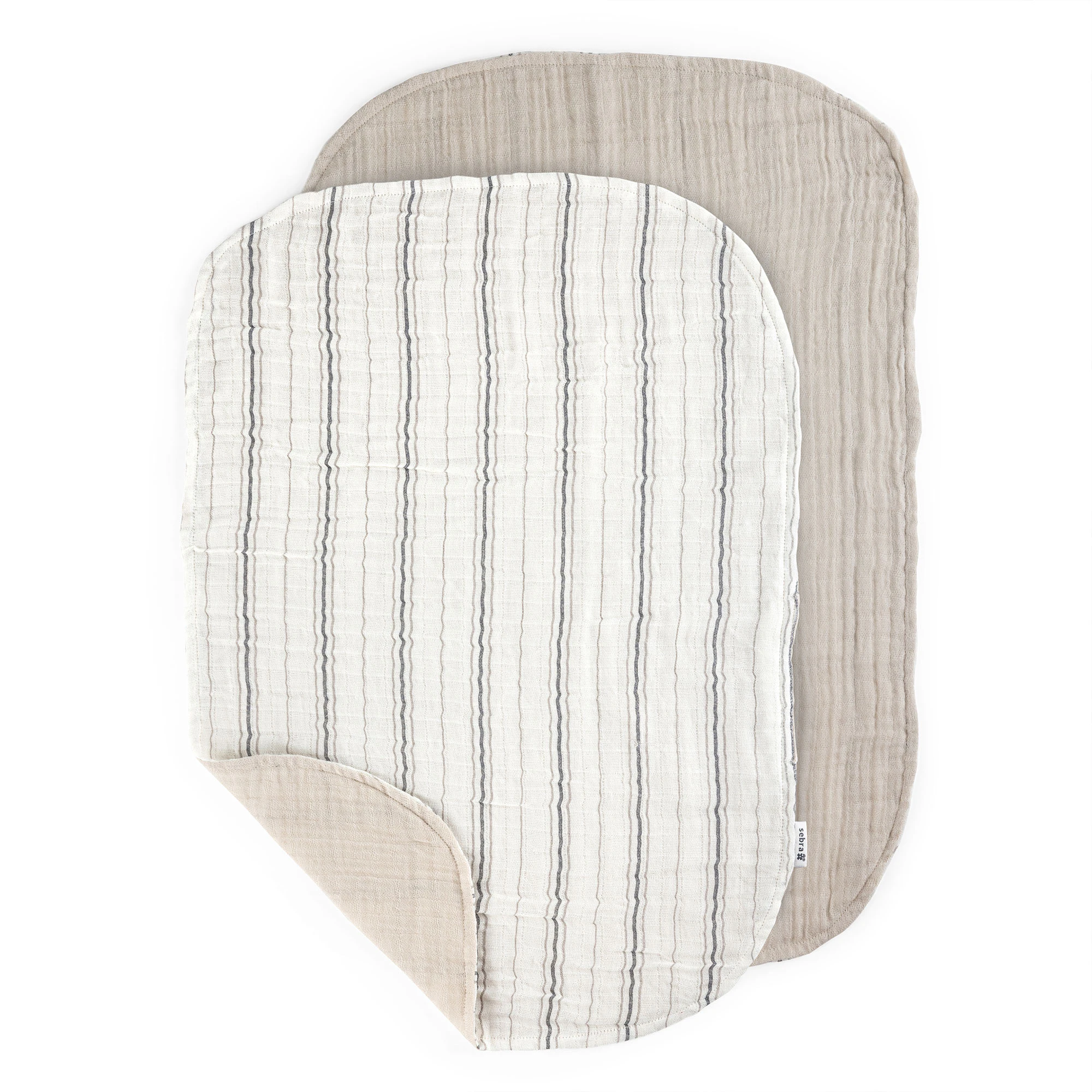 Sebra Skötunderlägg - Barnfiltar Bomull Stripe