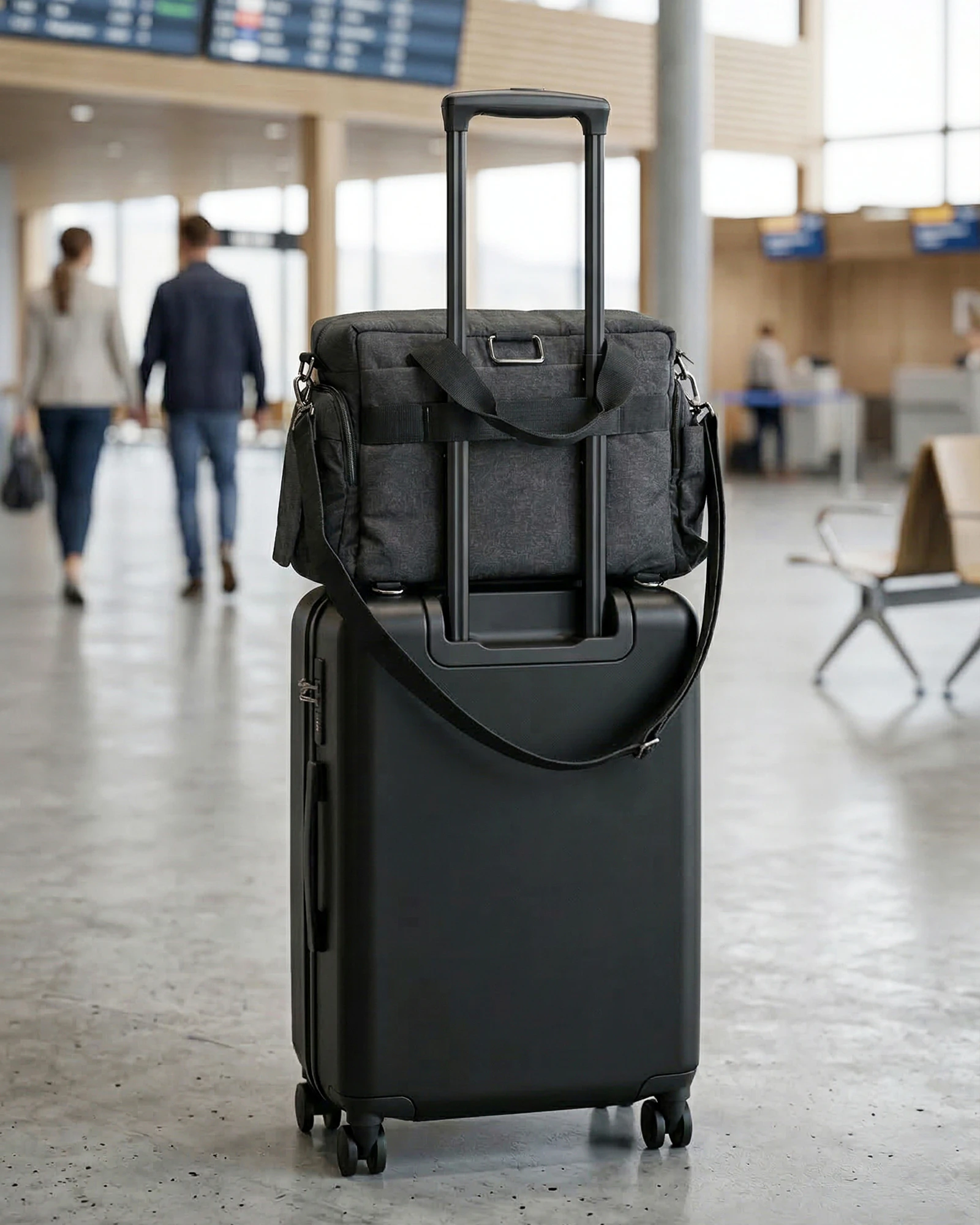 Sebra Skötväska On-the-go, grey melange från Sebra, bild 3