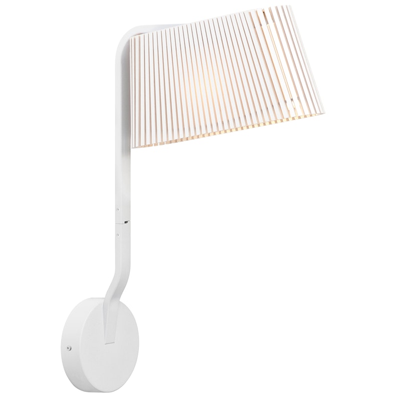 Owalo 7030 Vägglampa, Vit