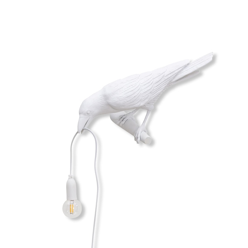 Bird Lamp Looking Left, Vit