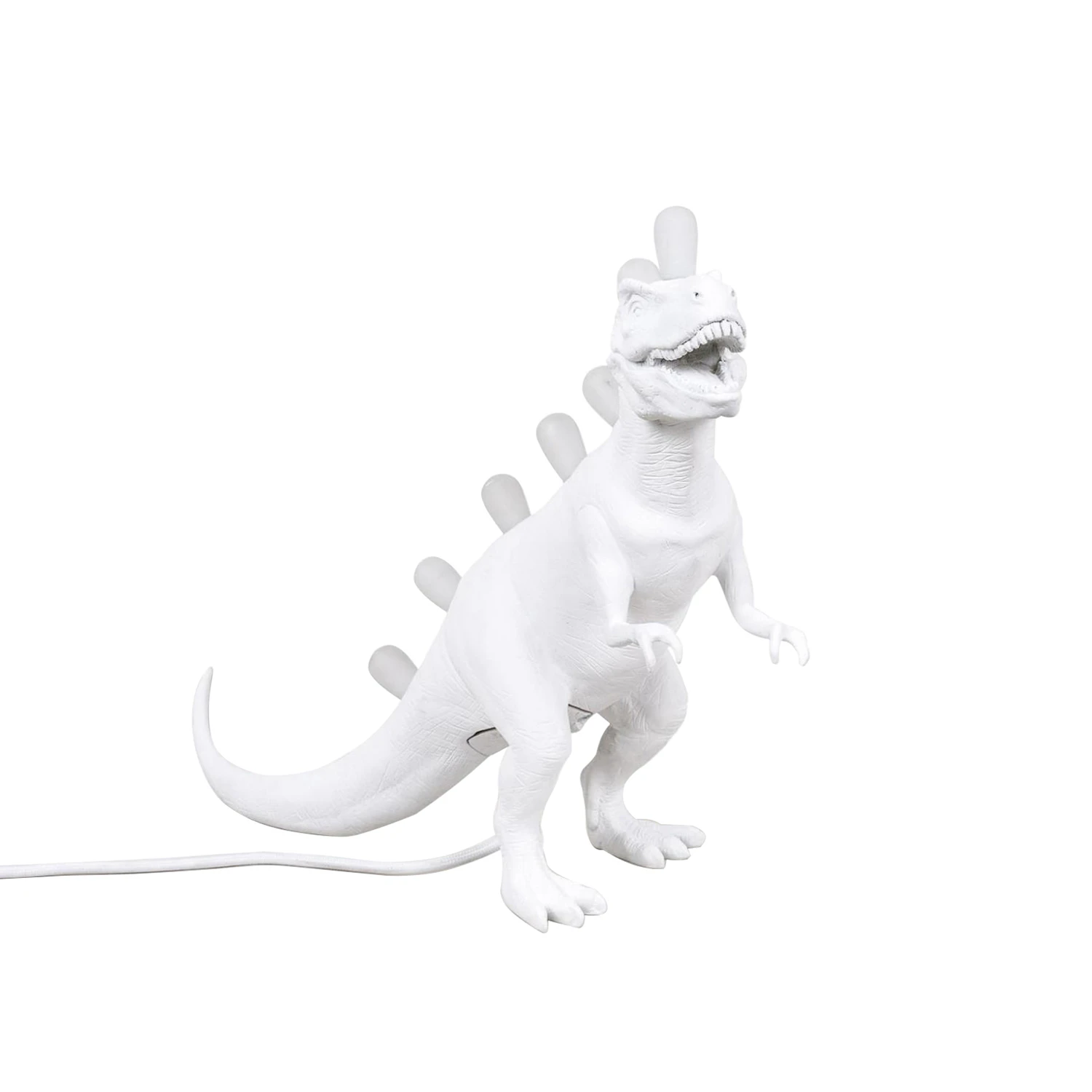 Seletti Jurassic Lamp Rex - Bordslampor Harts Vit