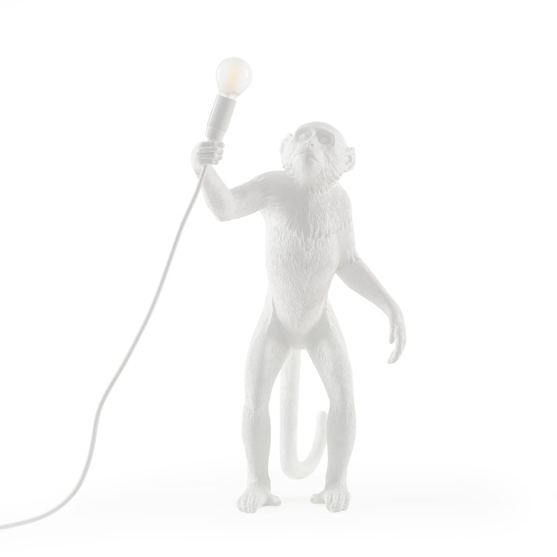 Monkey Lamp Standing, Vit