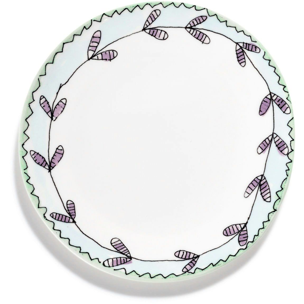 Serax Blossom Milk Desserttallrik - Assietter Benporslin Bl&aring;