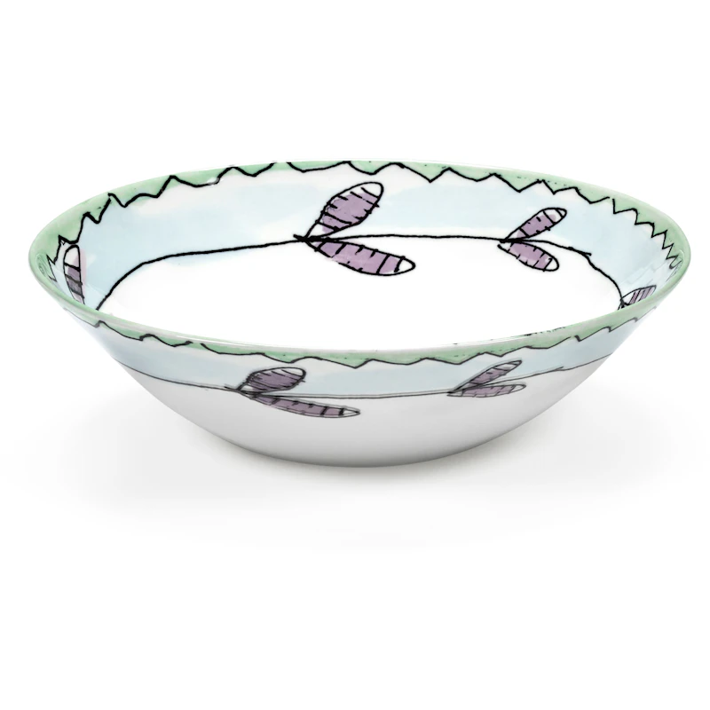 Blossom Milk Skål Låg M