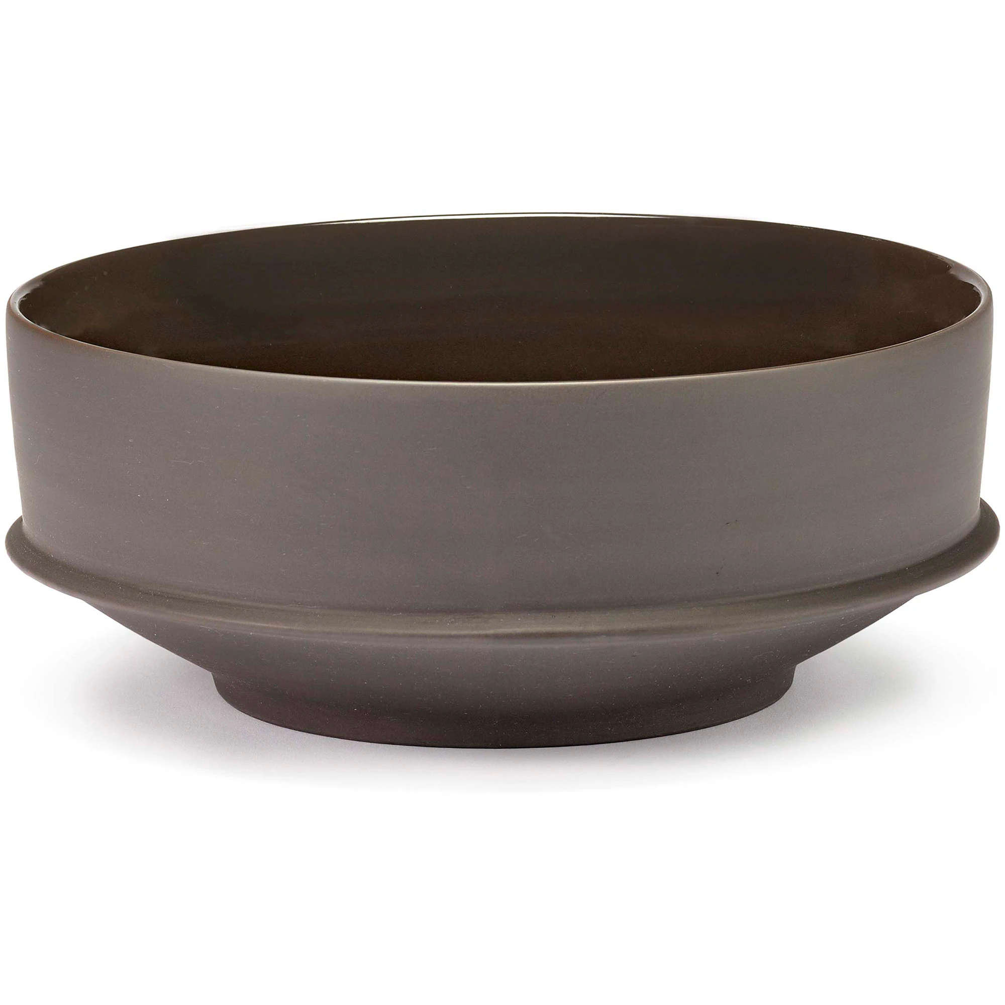 Serax Dune Sk&aring;l Stor 28,5 Cm - Serveringssk&aring;lar Porslin Slate