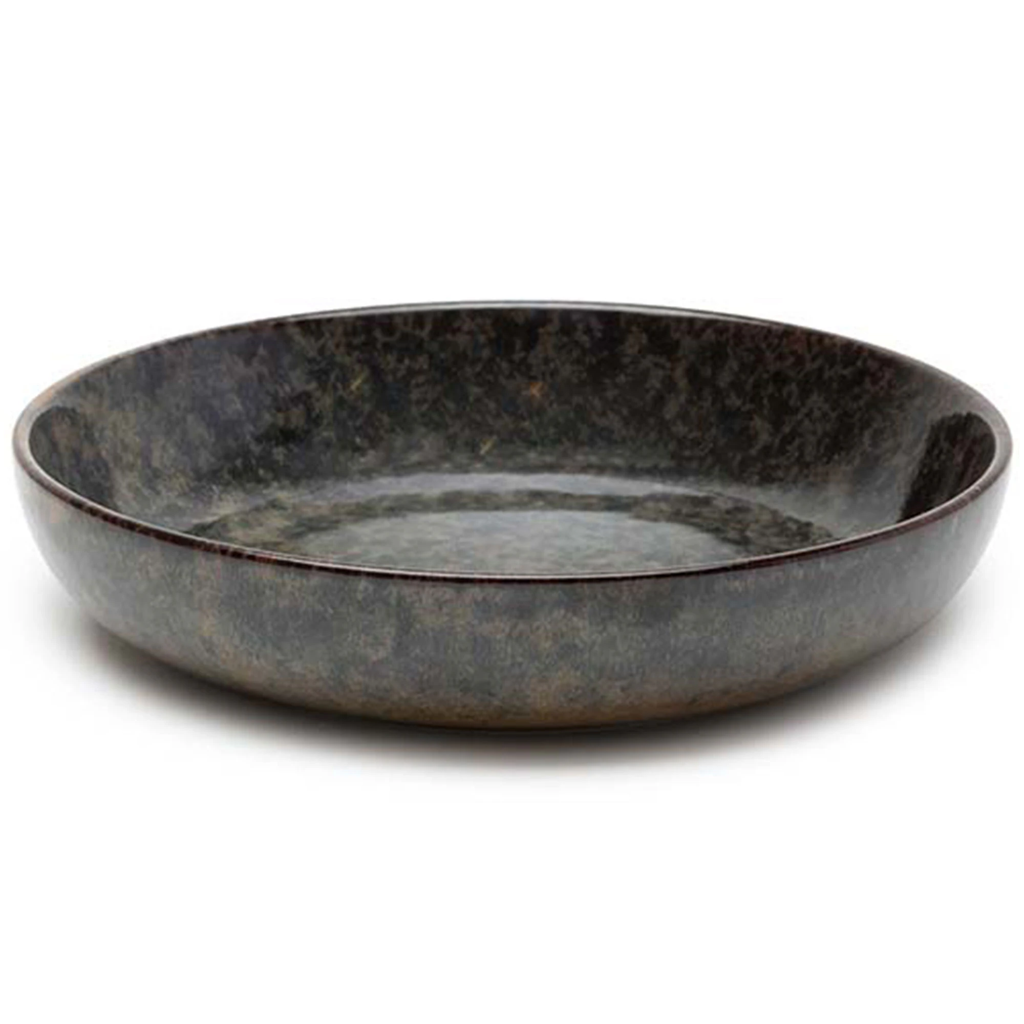 Serax Surface Djup Tallrik Medium - Djupa tallrikar Stengods Indi Grey