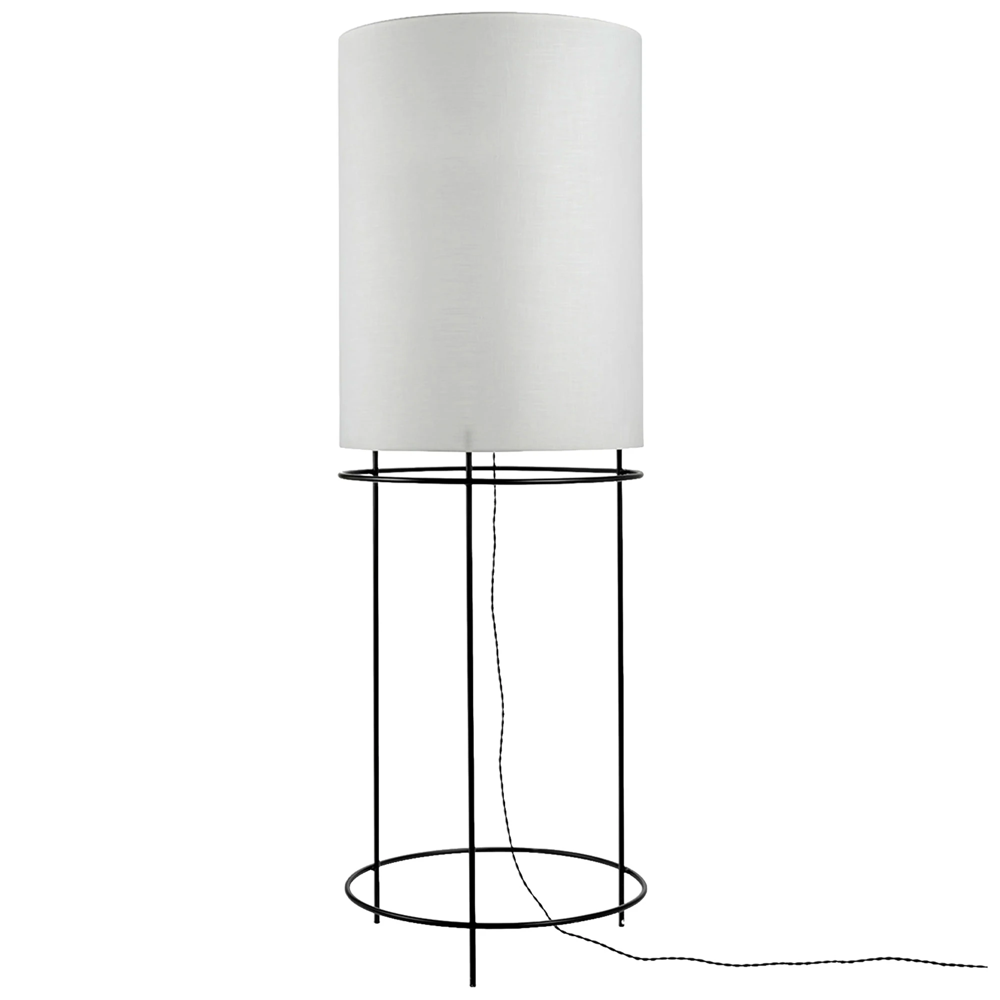 Serax Golvlampa 180 Cm - Golvlampor St&aring;l Svart