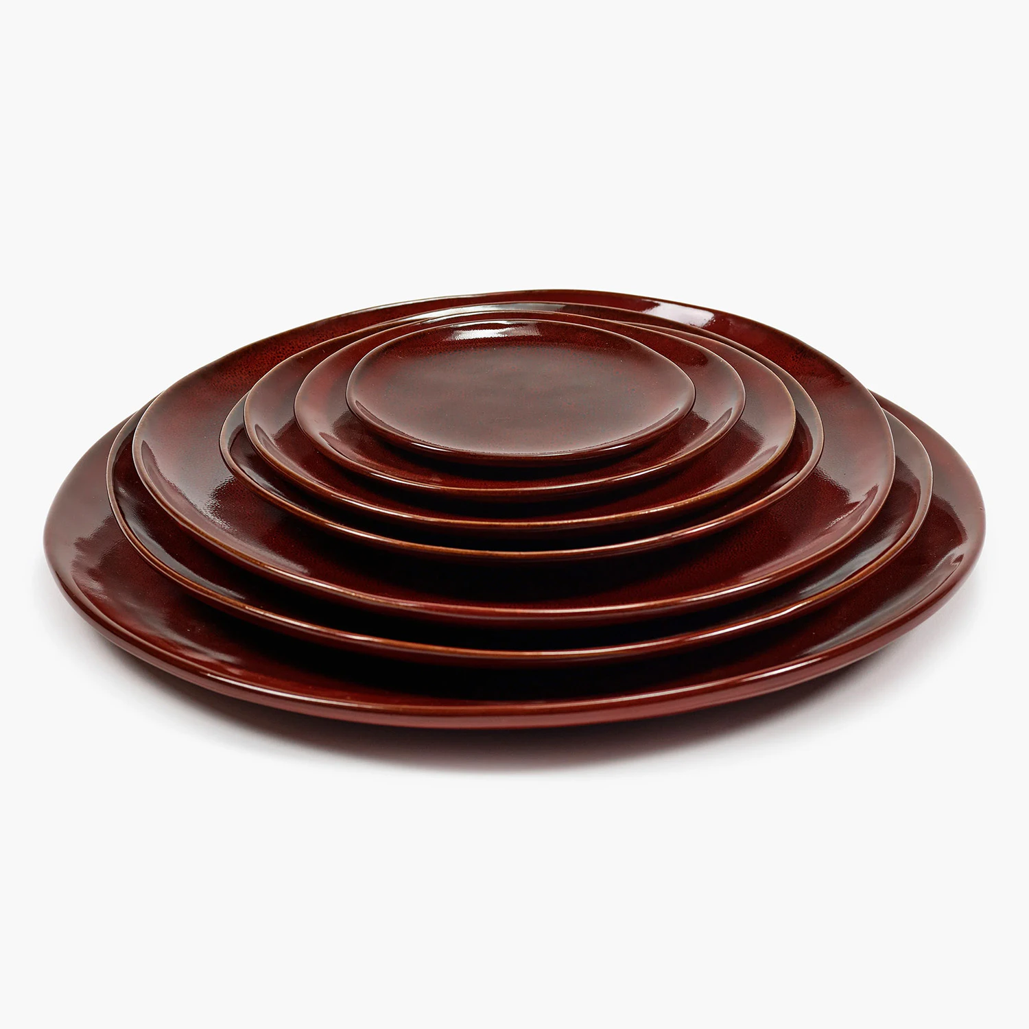 Serax La Mère Tallrik Venetian Red, röd från Serax, bild 2