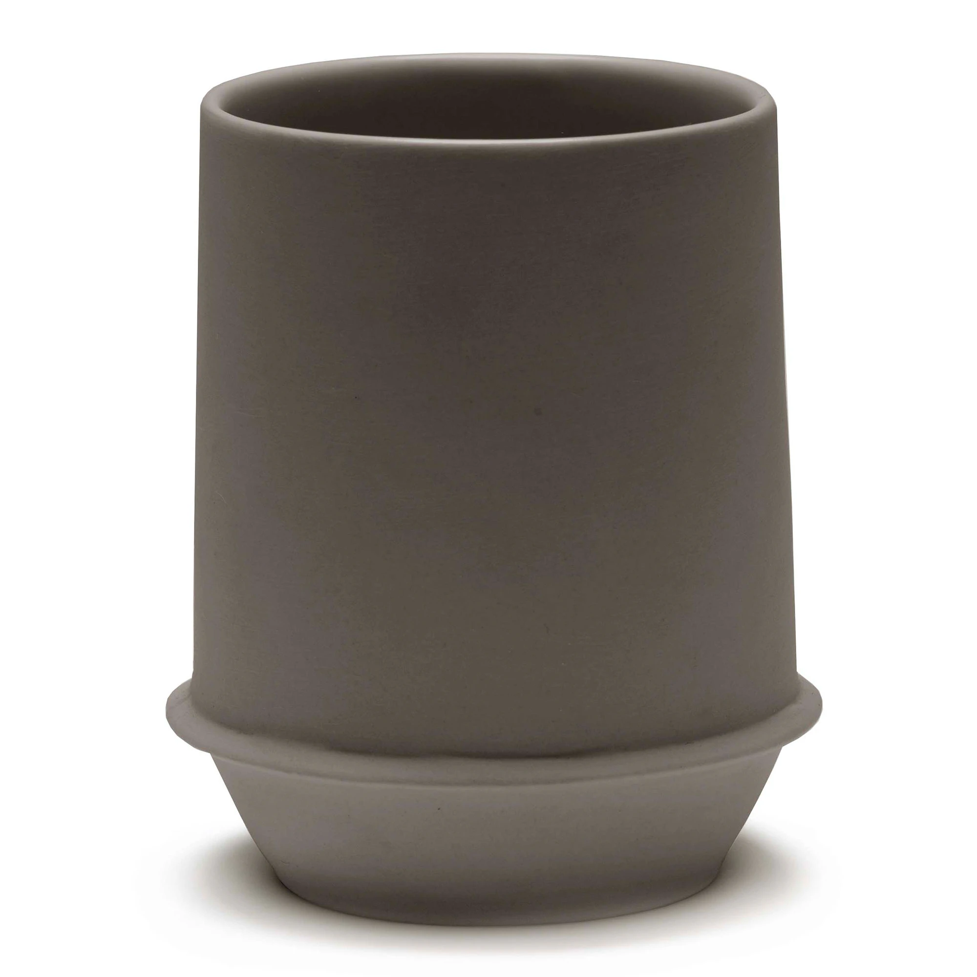 Serax Dune Kaffekopp Utan Handtag - Kaffekoppar Porslin Slate