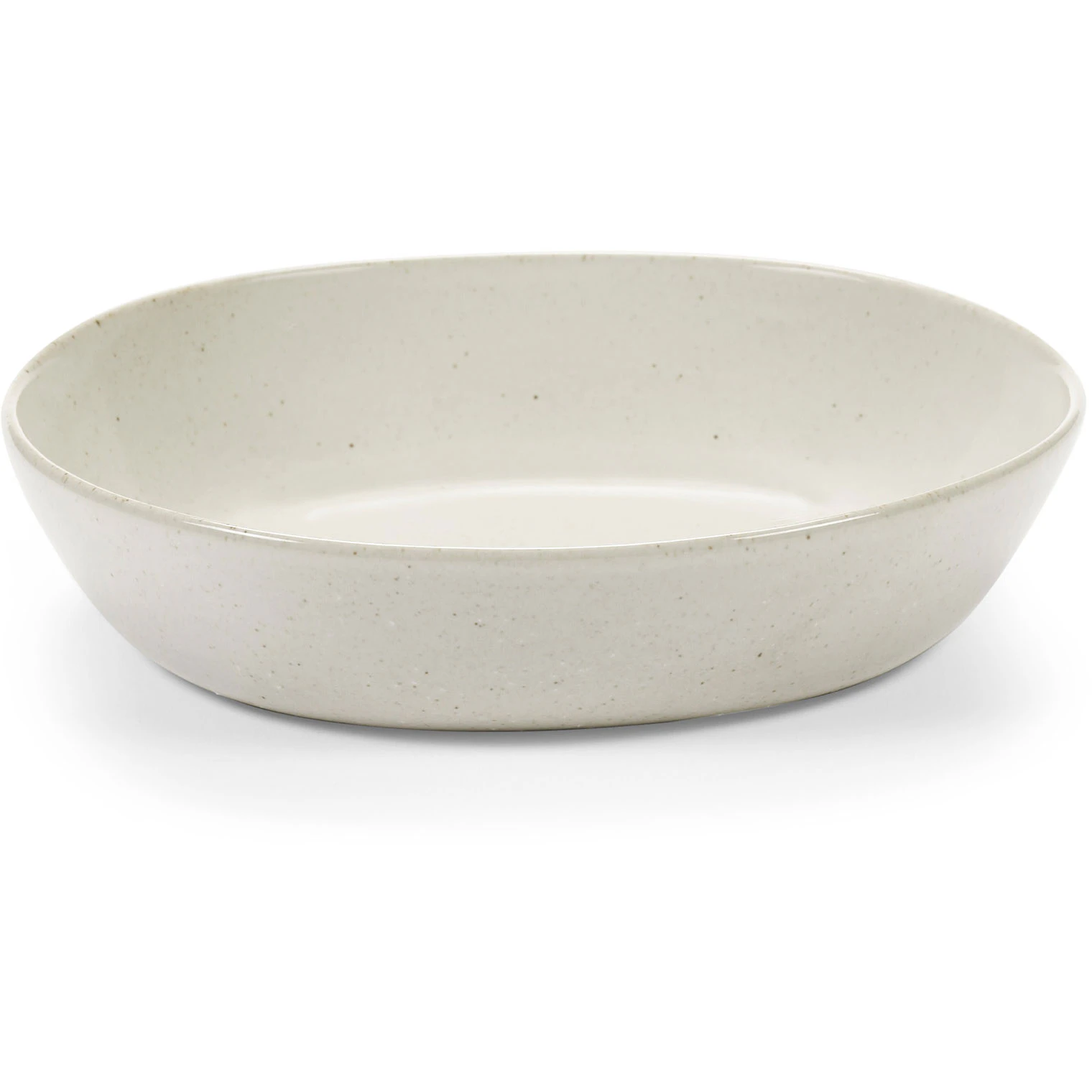 Serax Out Of Lines Djup Tallrik S - Djupa tallrikar Stengods Vit