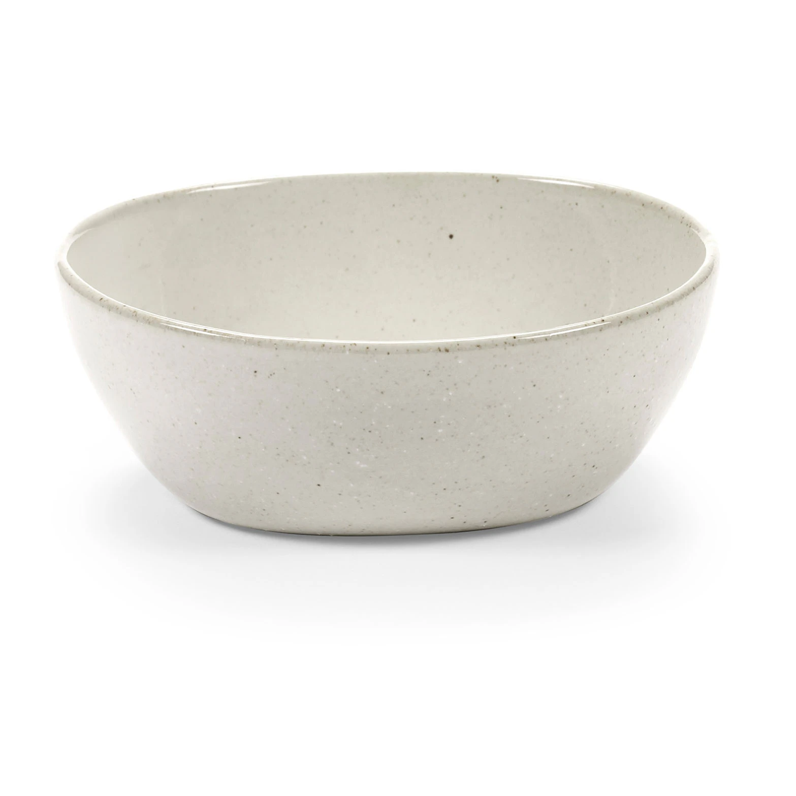 Serax Out Of Lines Sk&aring;l M - Serveringssk&aring;lar Stengods Vit