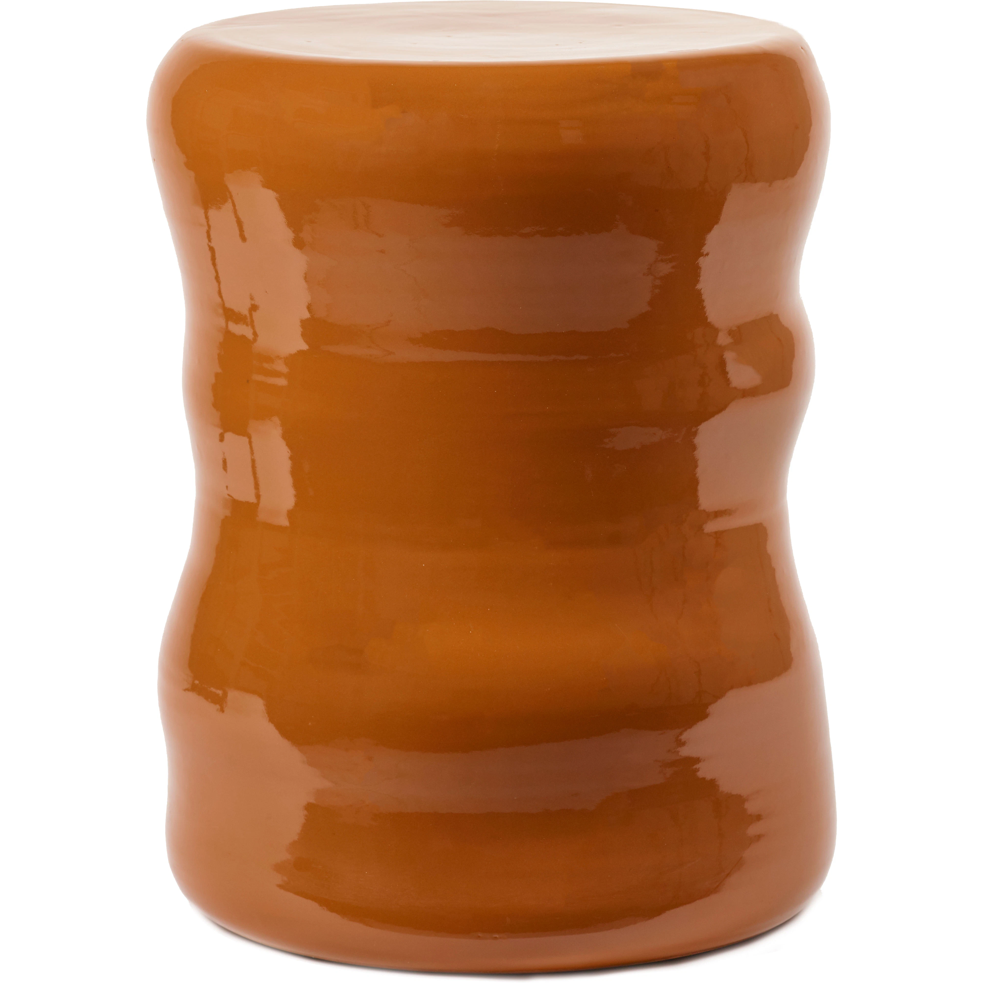 Serax Pawn Pall Organic Rost - Sidobord & Avlastningsbord Stengods Brun