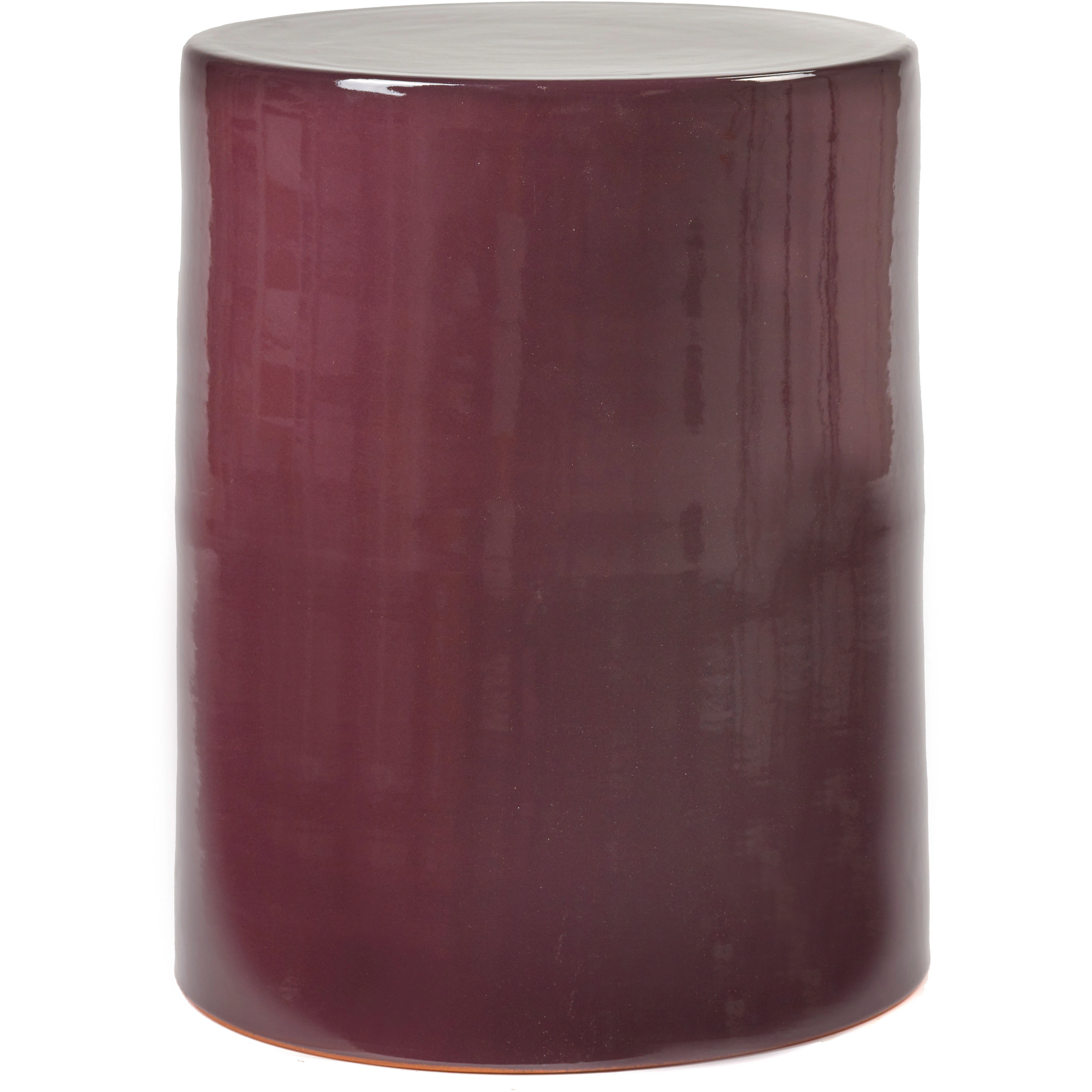 Serax Pawn Sidobord Round - Sidobord & Avlastningsbord Stengods Lila