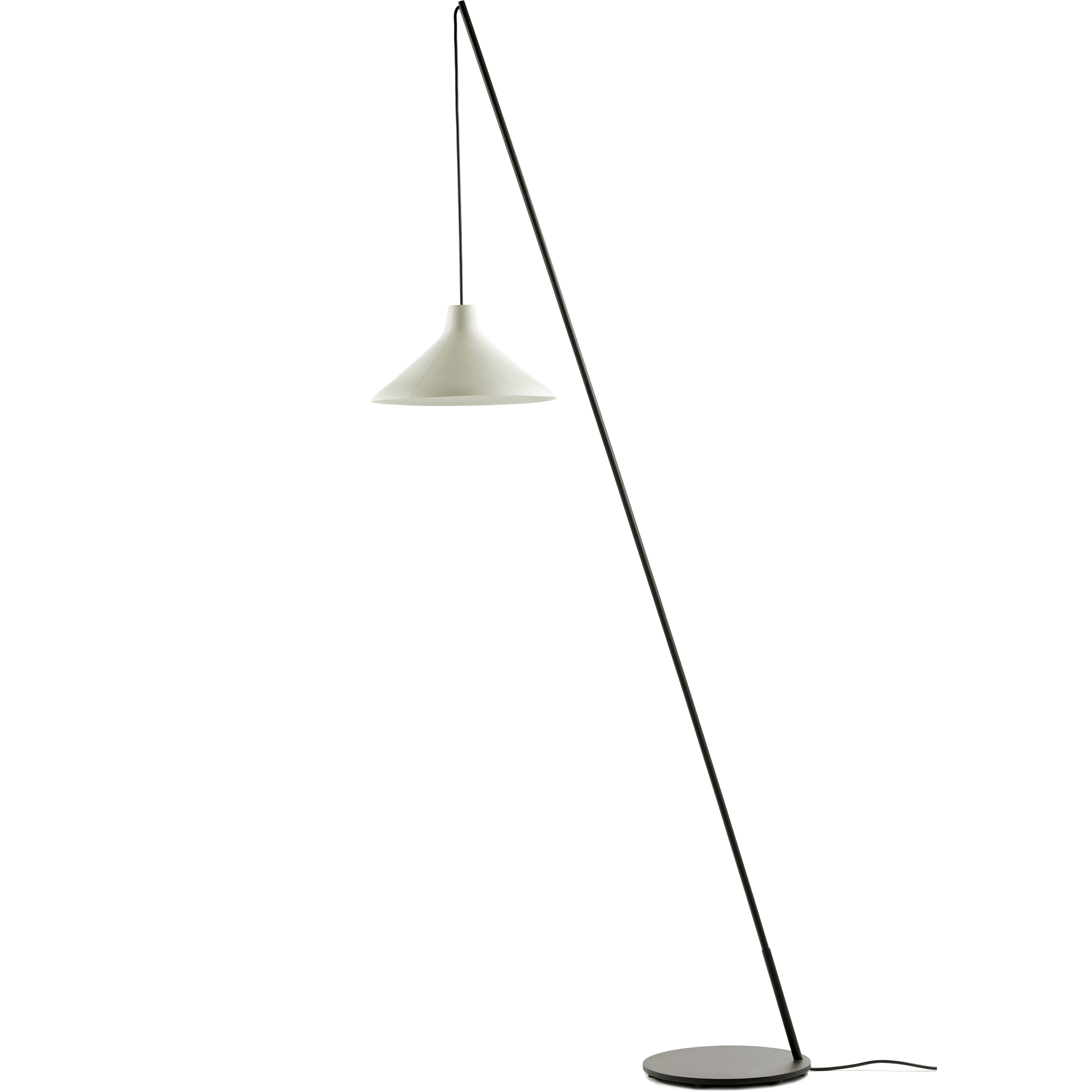 Serax Seam Golvlampa / Vit - Golvlampor St&aring;l Svart