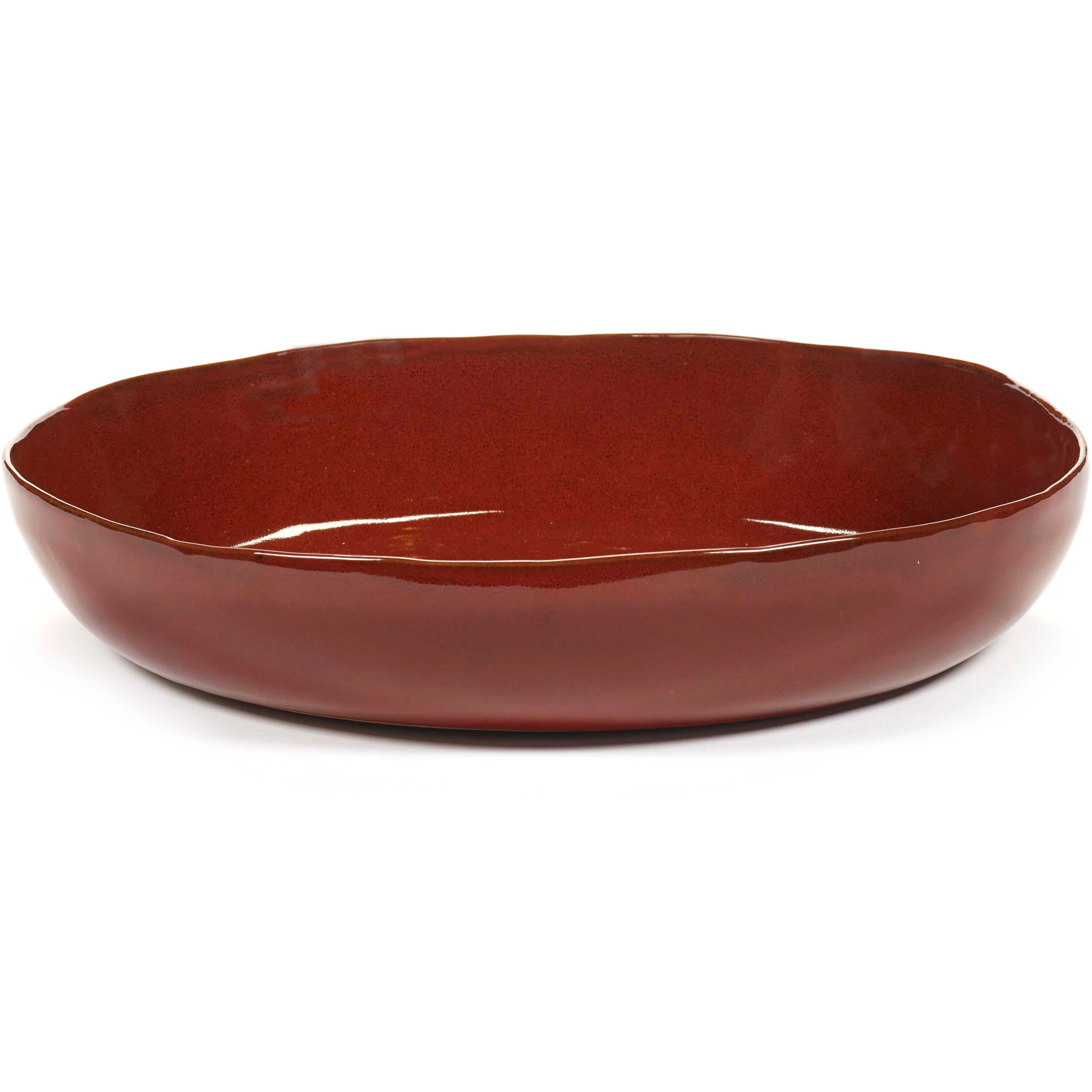 Serax La M&egrave;re Sk&aring;l &Oslash;37 Cm - Serveringssk&aring;lar Stengods Venetian Red