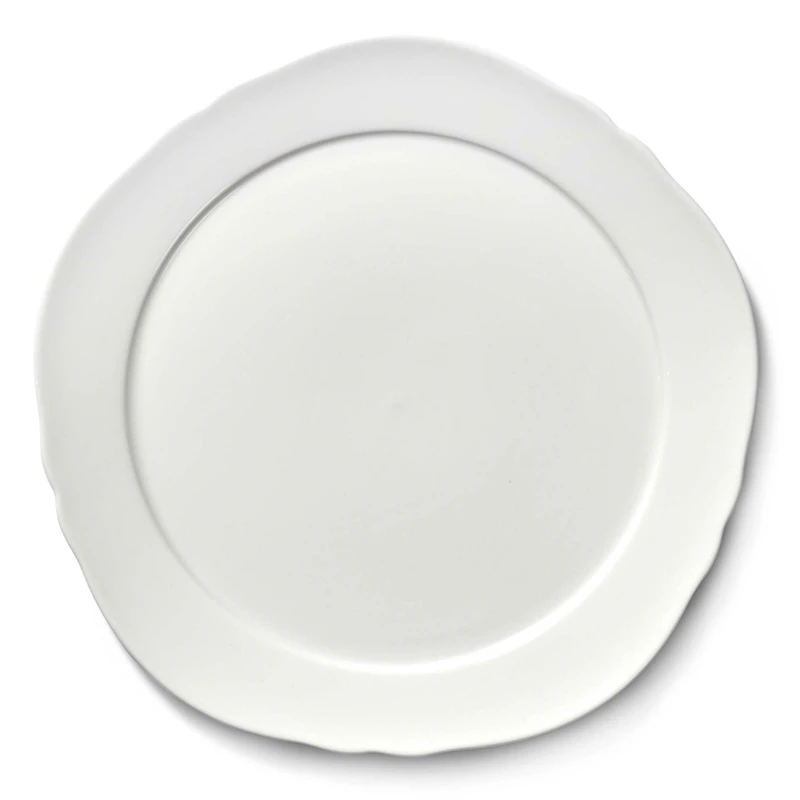 Silhouette Assiett 23,5 cm, Vit