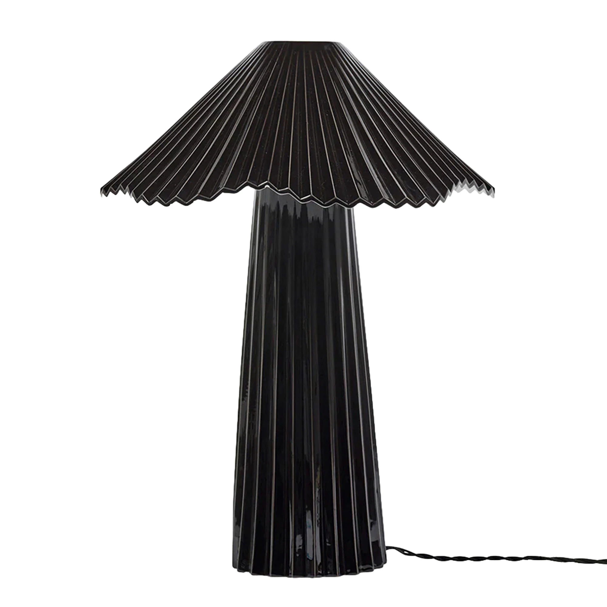 Serax Uala Bordslampa 48 Cm - Bordslampor Benporslin Svart
